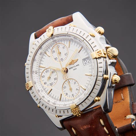 breitling chronomat leather|Breitling Chronomat automatic pre owned.